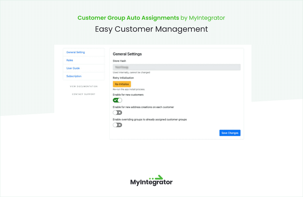 Automatically Manage BigCommerce Customer Groups - MyIntegrator